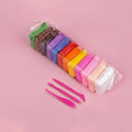 12 Colors Air Dry Modeling Clay Set for Kids with Tools