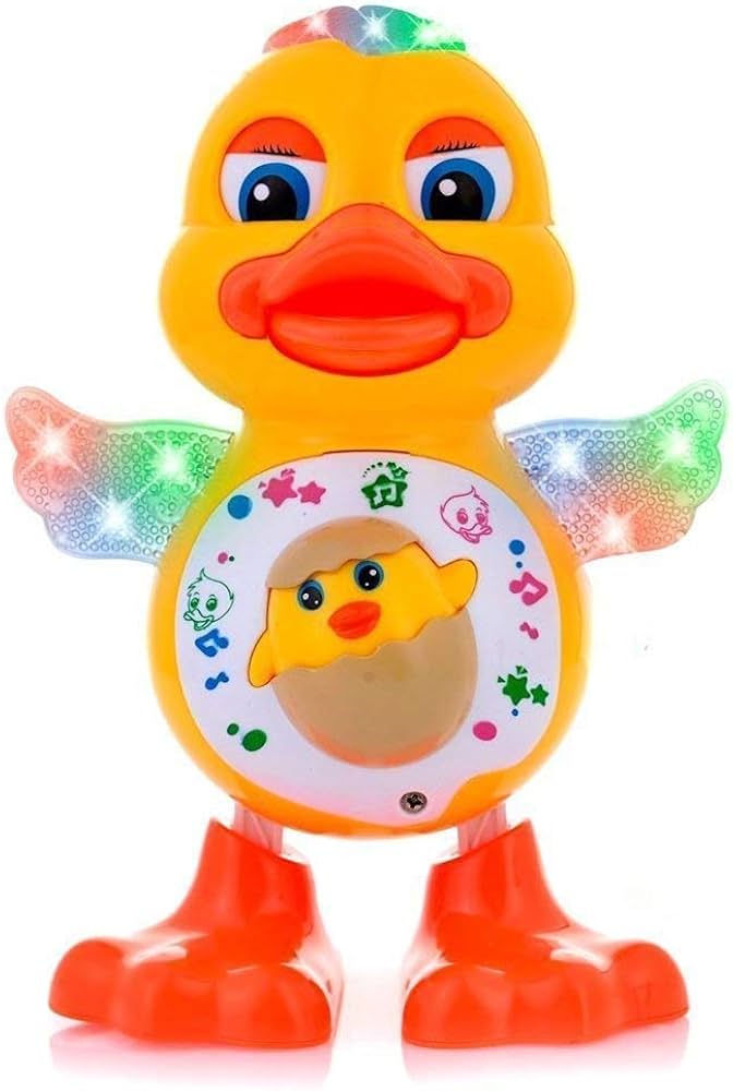 Dancing Duck Toy with Lights, Music and Moving Wings